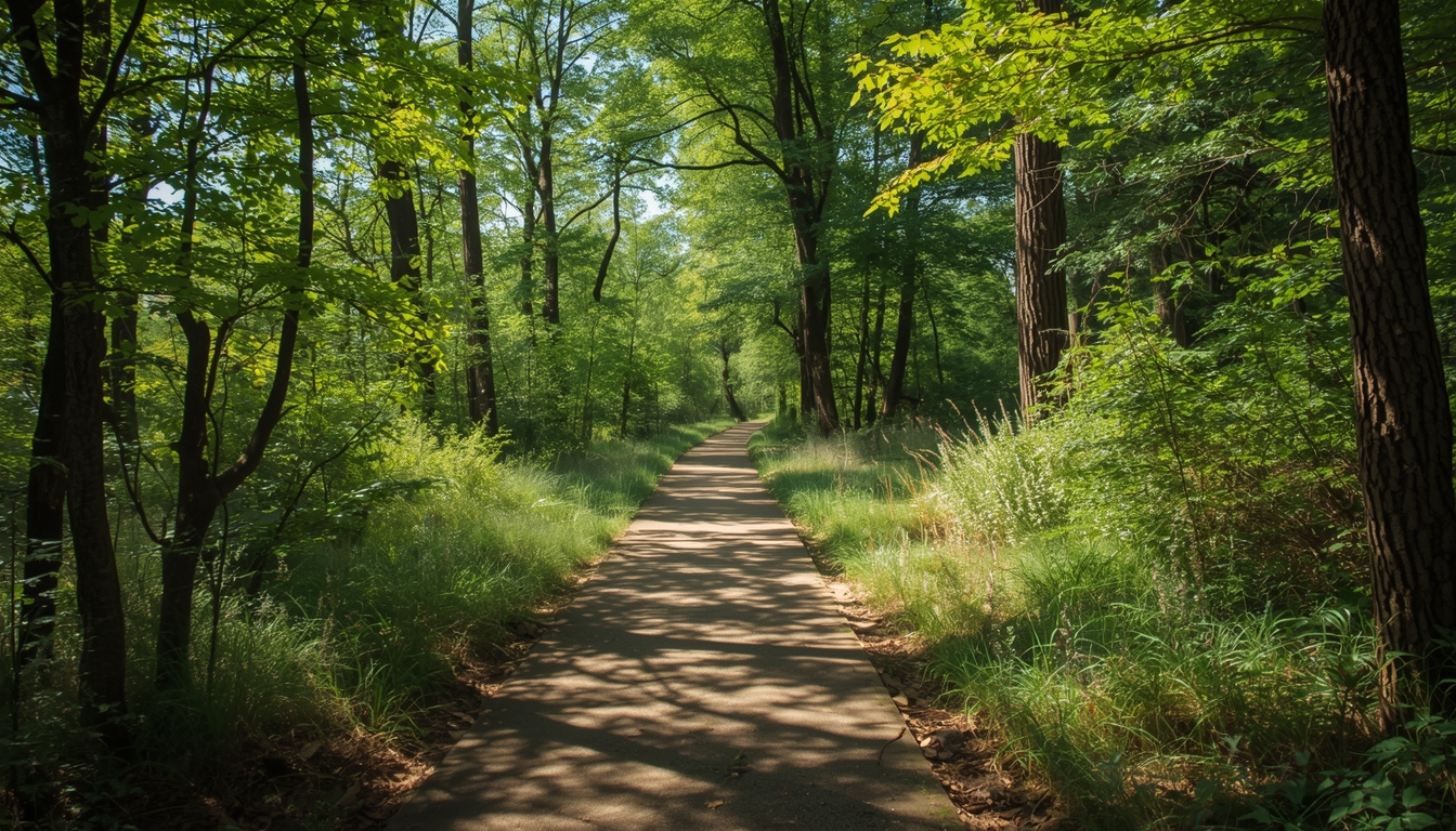 Path inviting visitors to Pace & Pause studio walks near Forcecartilage